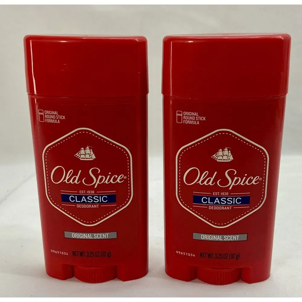 Old Spice Classic Deodorant Stick Original Scent‎ 2PK x 3.25 oz